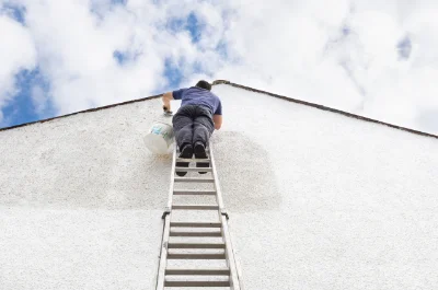 Peinture extérieure à Saumane — façades et ravalement